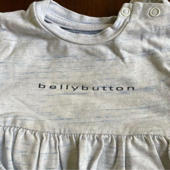 Bellybutton Organic Cotton Baby Dress Size 62 EU/ 3 Months US - Picture 2 of 4